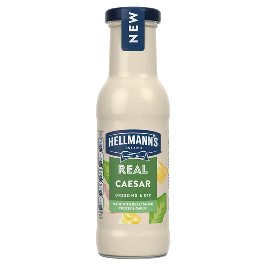 Hellmann’s Real Caesar Dressing & Dip 250ml เฮลมันน์ น้ำสลัดซีซาร์ 250ml