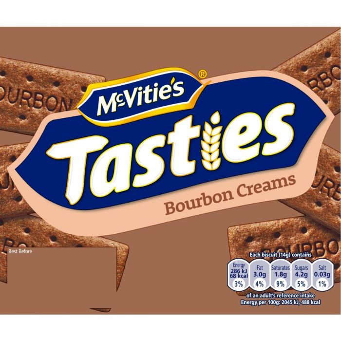 McVities Tasties Bourbon Creams 300g