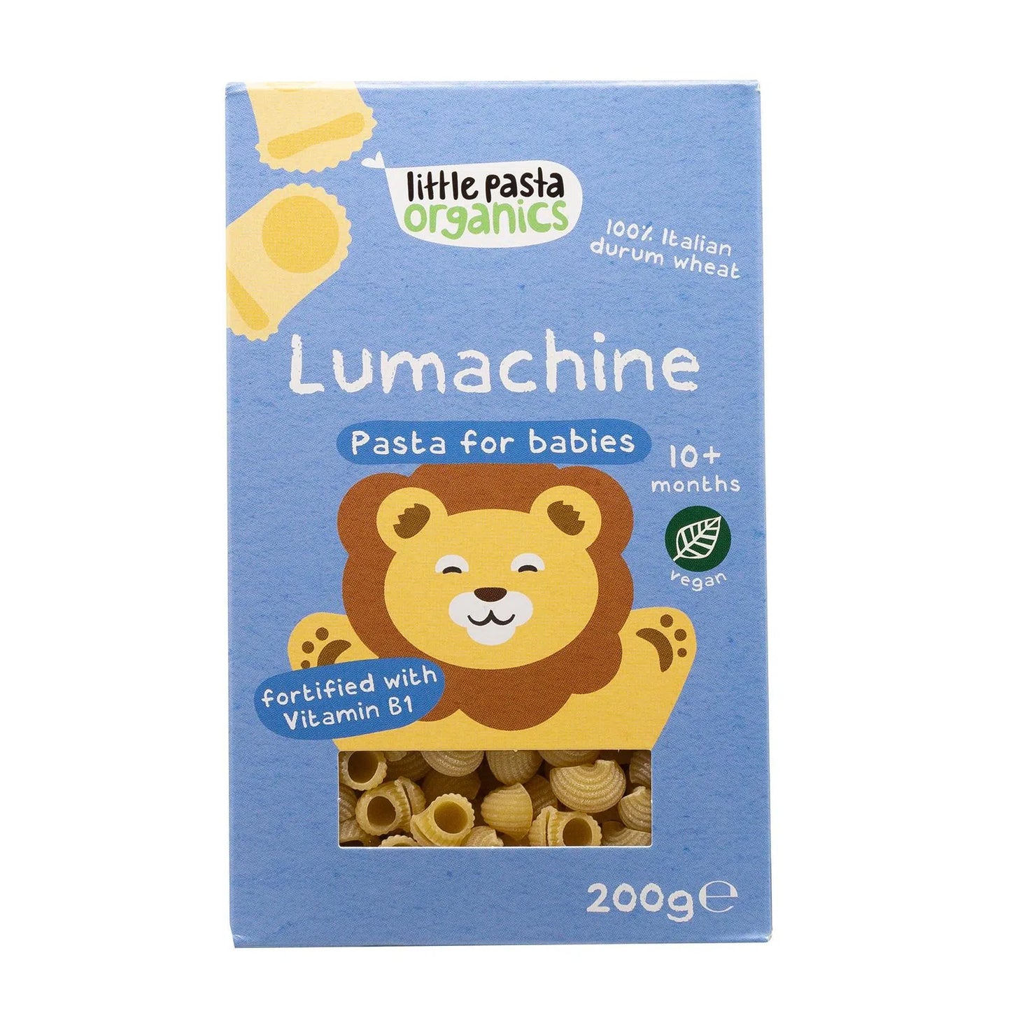 Little Pasta Organics Lumachine Pasta for Babies 200g  เส้นพาสต้า ออแกนิค สำหรับเด็ก 200g