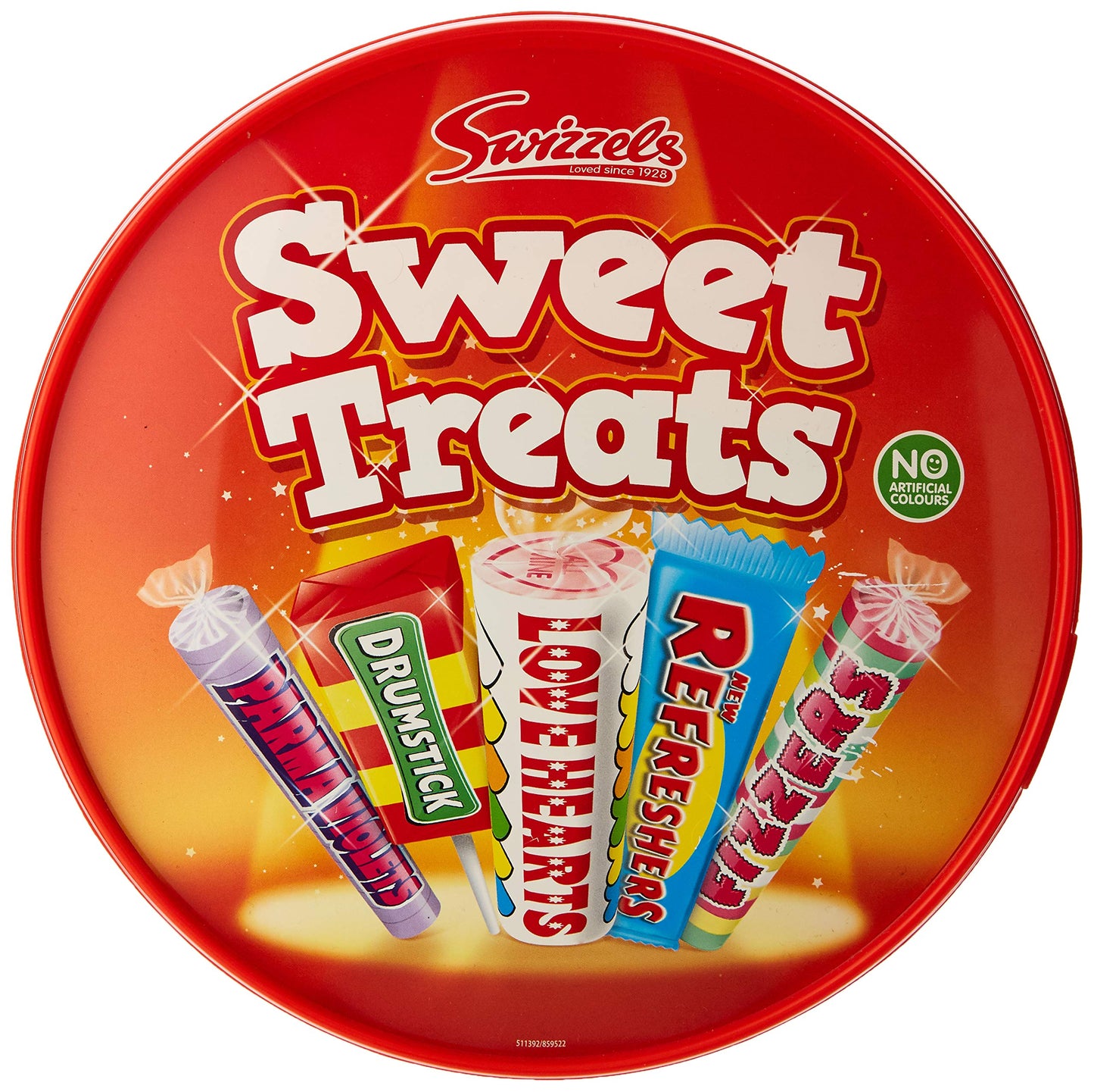 Swizzels Sweet Treats Tub Box 600g