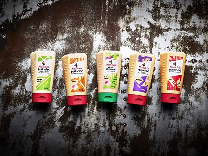 Nando's Vegan Perinaise Peri Peri Mayonnaise 265G