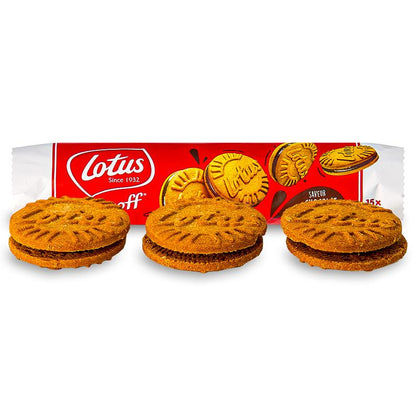 Lotus Biscoff Milk Chocolate Sandwich Biscuits 150g