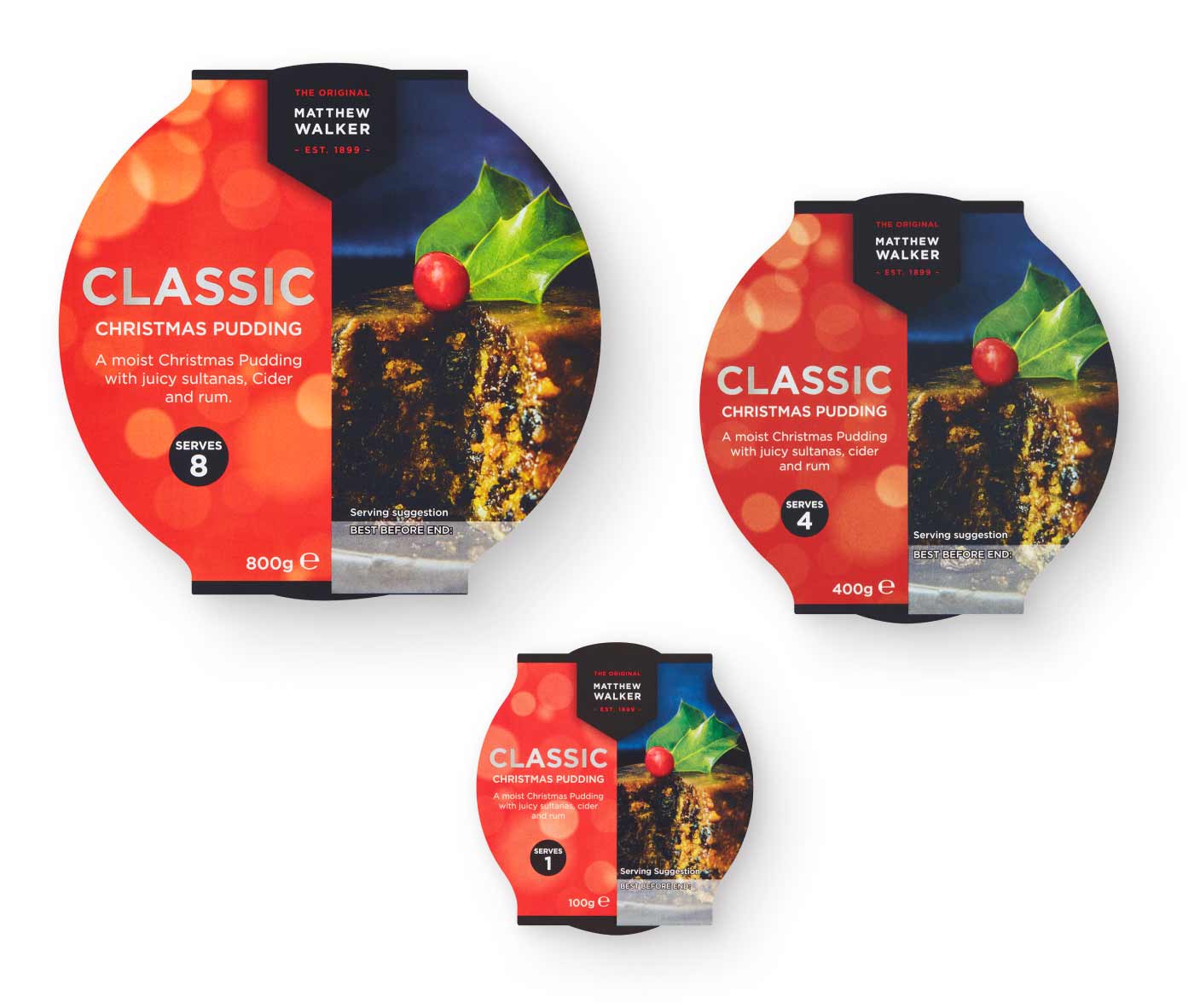 Matthew Walker Classic Christmas Pudding 100g