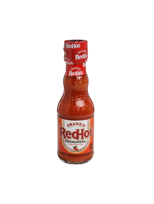 Frank's Red Hot Original Cayenne Pepper Sauce 133g แฟรงค์ เรด ออริจินัล คาเยน เปปเปอร์ ซอส 133 กรัม