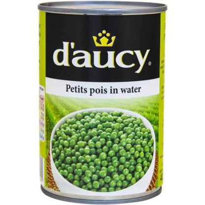 D'Aucy Petits Pois in Water 400g