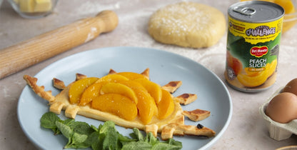 Del Monte Quality Peach Slices in Juice 425g เดล มอนเต ลูกพีชสไลซ์ในน้ำผลไม้ 425g