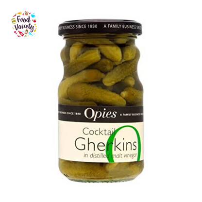 Opies Cocktail Gherkins with Distilled Malt Vinegar 227g