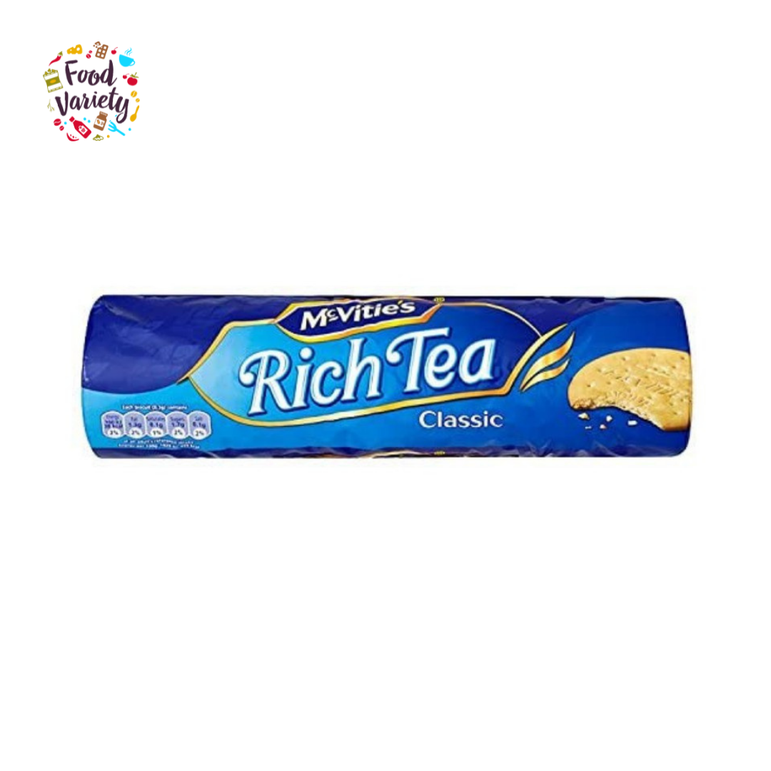 Mcvitie's Rich Tea Classic Biscuits 300g แมคไวตี้ส์ ริช ที คลาสสิค บิสกิต 300กรัม