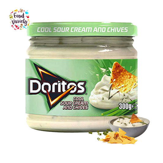 Doritos Cool Sour Cream And Chives 300g โดริโทสคูลซาวครีมแอนด์ชิพส์ 300กรัม