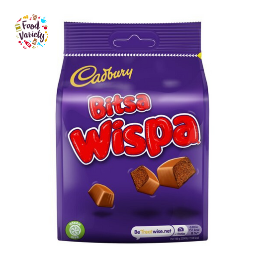 Cadbury Bitsa Wispa 110g แคทเบอร์รี่ บิทซ่า วิสป้า 110กรัม