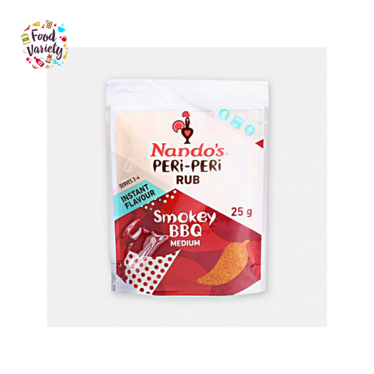 Nando's Peri Peri Smokey BBQ  Medium Dry Rub  25g
