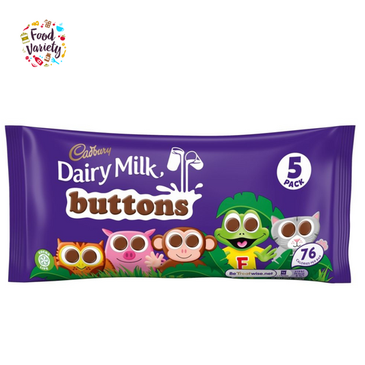 [BestBefore-31Oct2025] Cadbury Dairy Milk Buttons 5 pack 70g
