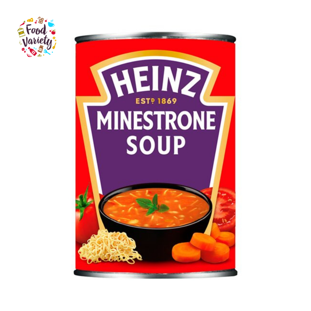 [Best Before30-Nov-2024] Heinz Minestrone Soup 400g ไฮนซ์ มินสโตรเน่ซุป 400กรัม