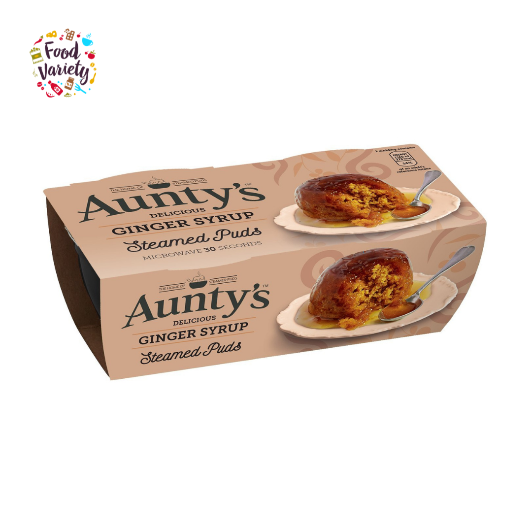 Aunty’s Steamed Puds Ginger Syrup 2x95g