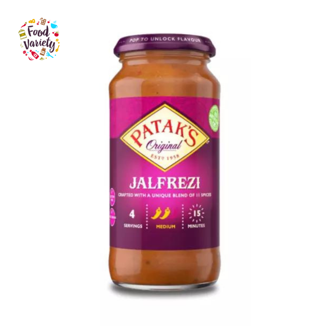 Patak’s Jalfrezi Sauce 450g พาธาก ซอสจาเฟรซี่ 450กรัม