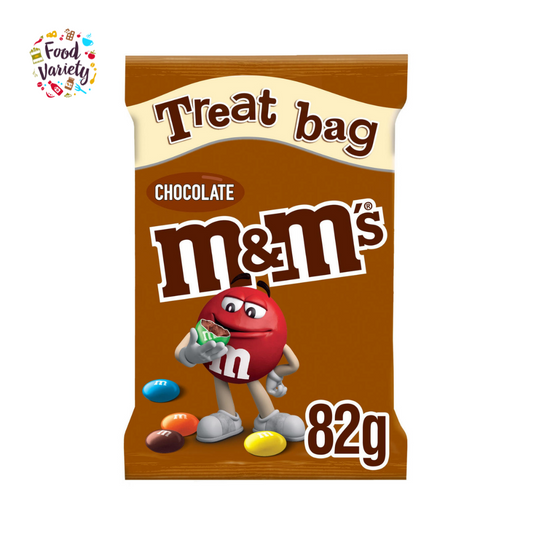 M&M's Chocolate Treat Bag 82g เอ็ม แอน เอ็ม ช็อกโกแลตนม แบบถุง 82กรัม