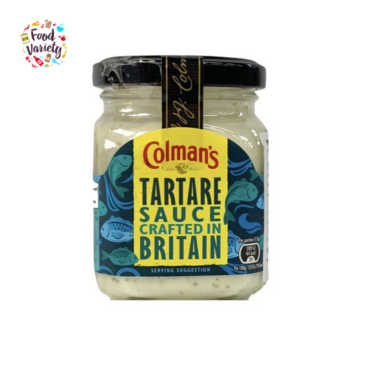 Colman’s Tartare Sauce 144g โคลแมนส์ ซอสทาร์ทาร์ 144กรัม