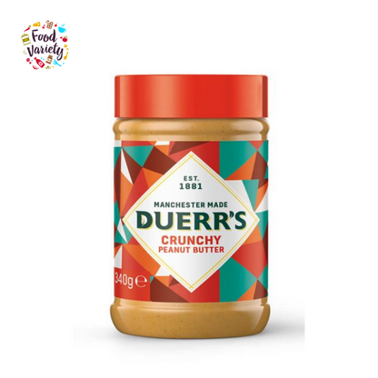 [BestBefore-30Nov2025] Duerr's Crunchy Peanut Butter 340g
