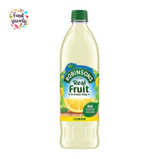 Robinsons Real Fruit - Lemon 1L โรบินสันส์ เรียลฟรุต น้ำเลมอน 1ลิตร