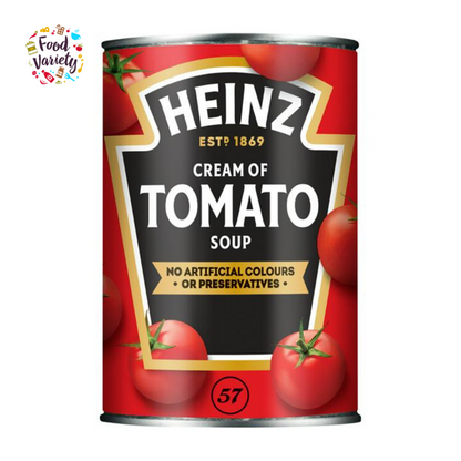 Heinz Cream of Tomato Soup 400g ไฮนซ์ ซุปครีมมะเขือเทศพร้อมบริโภค 400g