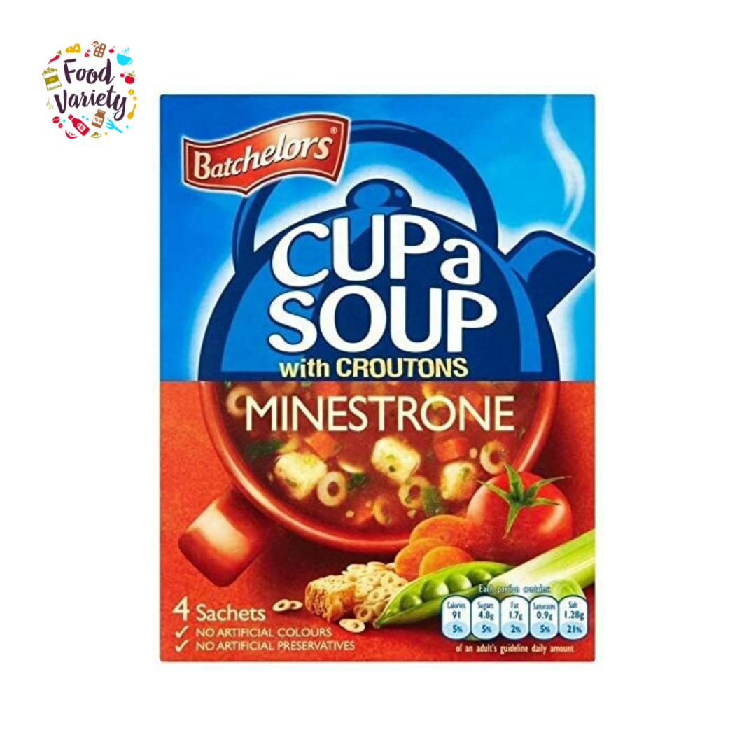 Batchelors Cup a Soup Minestrone with Croutons 94g ซุปมิเนสโทรเน่กึ่งสำเร็จรูป