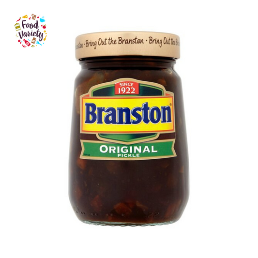 Branston Original Pickle 360g ผักดอง (แครอท ผักกาด หัวหอม และกะหล่ำ) 360g