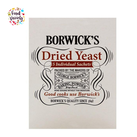 Borwick’s Dried Yeast 5x6g