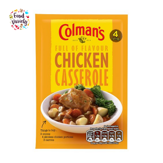 Colman's Chicken Casserole Sauce Mix 40g โคลแมนส์ ผงซอสสำหรับทำไก่คาสโรล