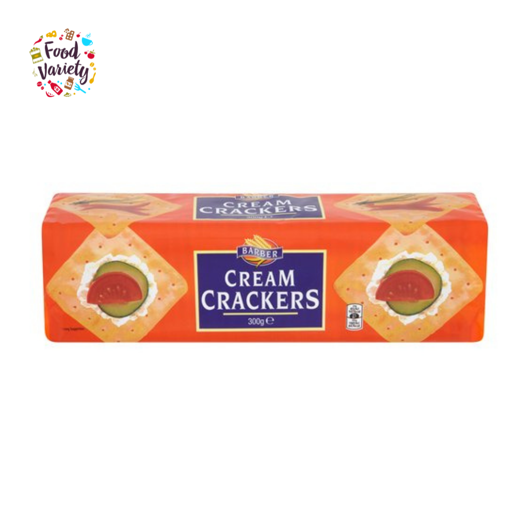 Barber Cream Crackers 300g บาร์เบอร์ ครีมแครกเกอร์ 300 กรัม