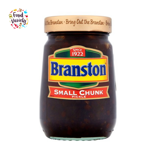 Branston Small Chunk Pickle 360g ผักดอง (แครอท ผักกาด หัวหอม และกะหล่ำ) 360g