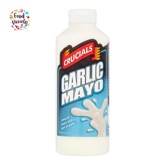 Crucials Garlic Mayo 500ml ครูเชียลส์การ์ลิคมาโย 500มิลลิลิตร