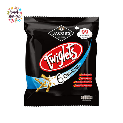 Jacob's Twiglets 6x23g เจคอบ ทวิกเล็ต 6x24g กรัม