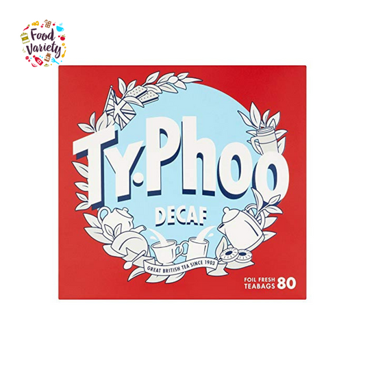 Typhoo Decaf Black Tea 232g ไทฟู ดีแคฟ ชาดำไม่มีคาเฟอีน 232g