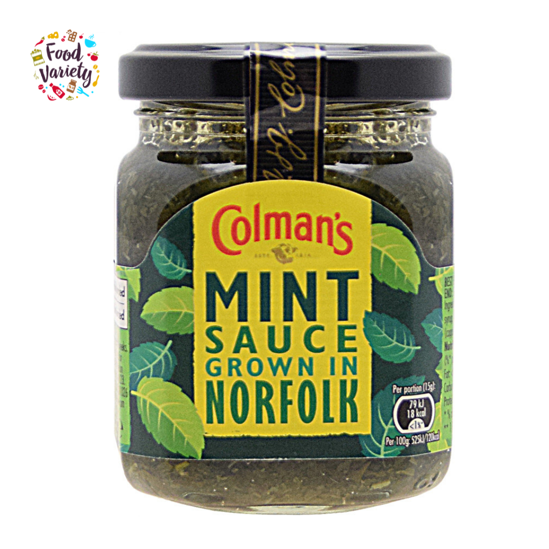 Colman’s Mint Sauce 165g โคลเเมนส์ มิ้นท์ ซอส 165g