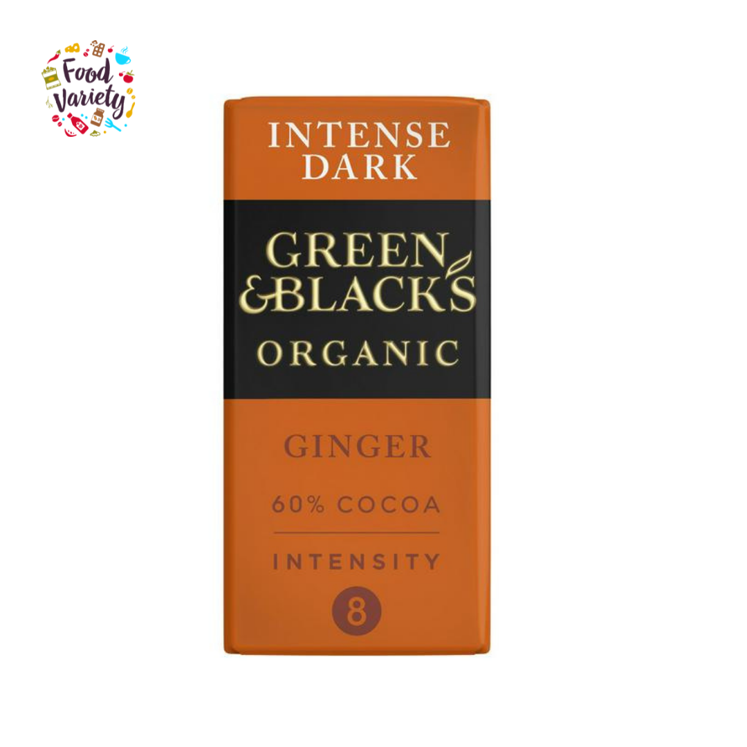 Green & Black's Organic Ginger 90g
