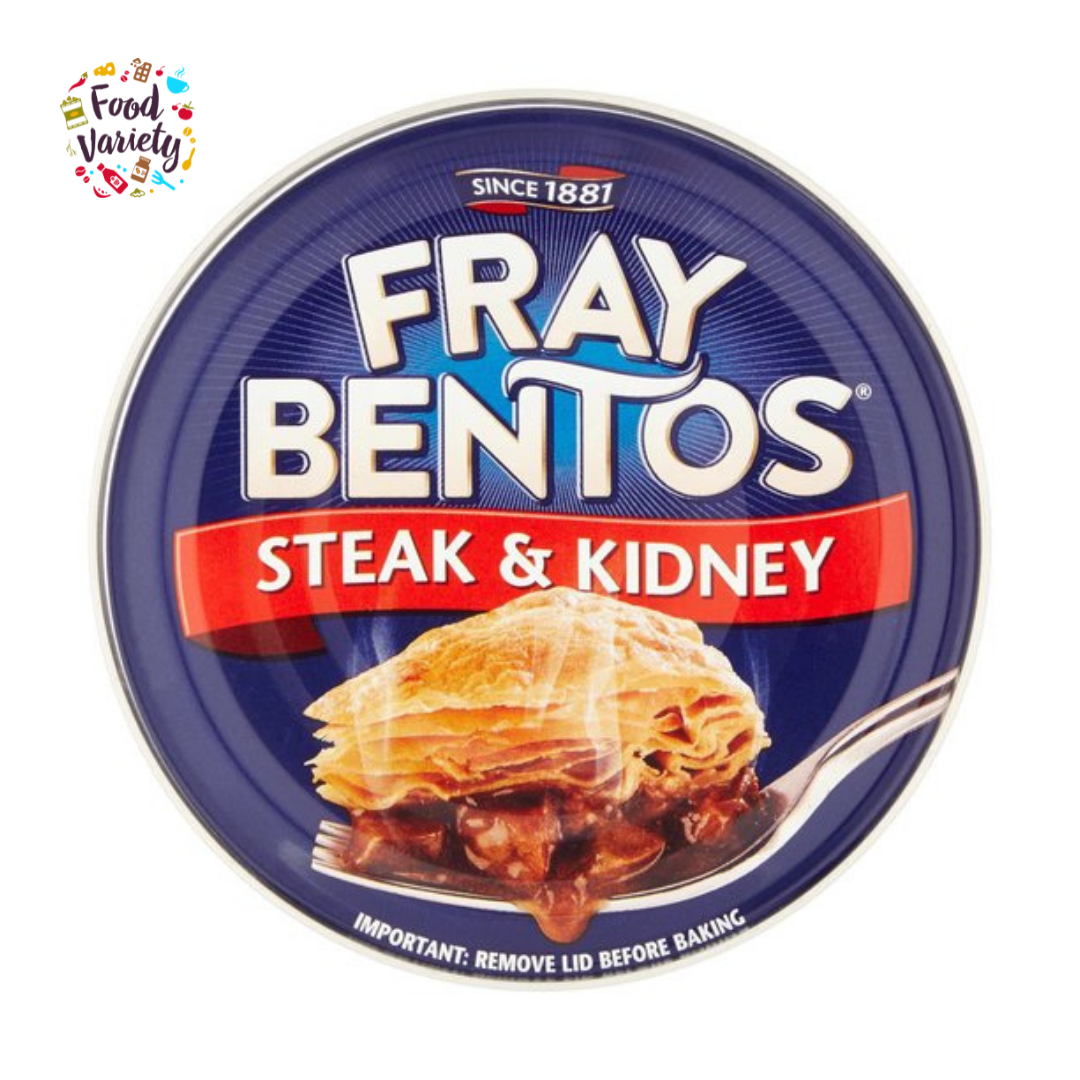 Fray Bentos Steak & Kidney Pie 425g เฟรย์ เบ็นโทสต์ พายสเต็กและตับ 425กรัม