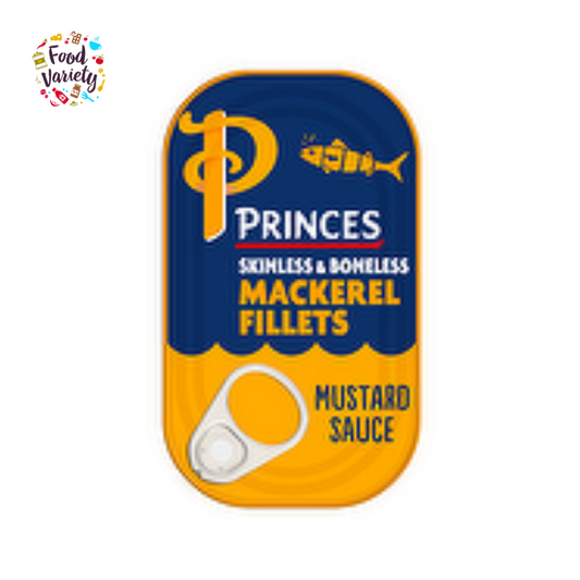 Princes Mackerel Fillets In Mustard Sauce 125g