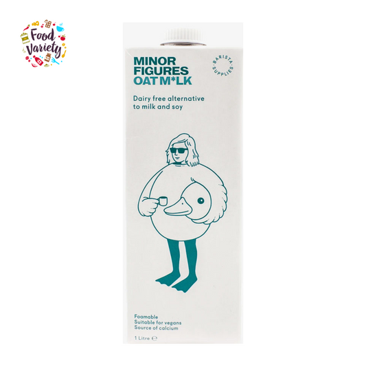 Minor Figures Oat Milk 1 Lt ไมเนอร์ ฟิเกอร์ส เครื่องดื่มนมข้าวโอ๊ต 1 L