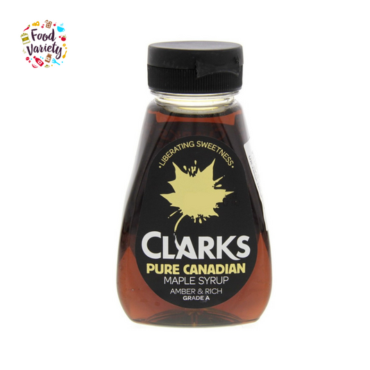Clarks Pure Maple Syrup Amber & Rich 180ml