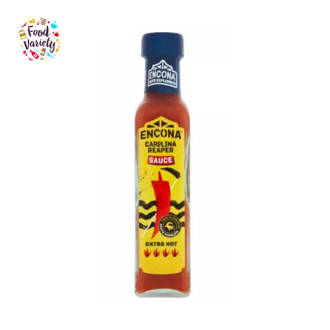 Encona Carolina Reaper Chilli Sauce 142 ml ซอสพริกแคโรไลนารีปเปอร์