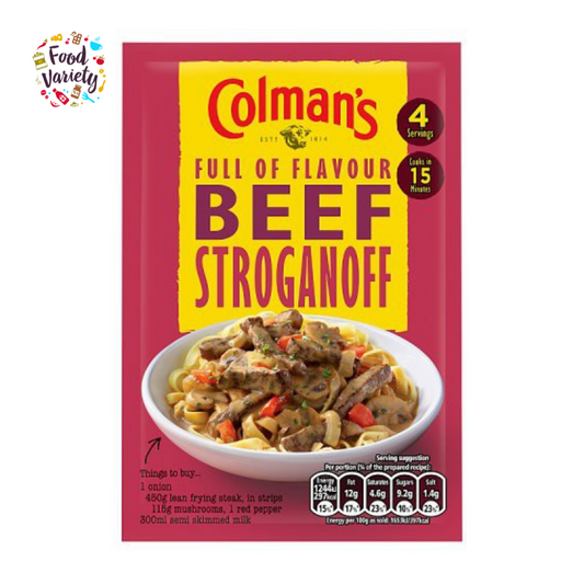 Colman's Beef Stroganoff Sauce Mix 39g