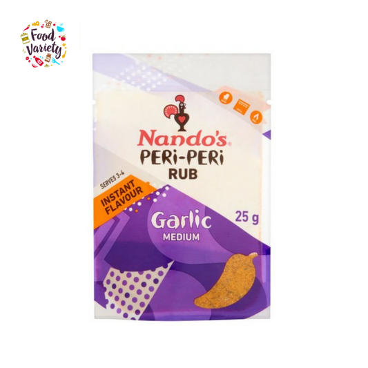 Nandos Peri Peri Garlic Medium Dry Rub 25g