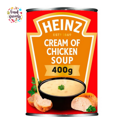 Heinz Cream of Chicken Soup 400g ไฮนซ์ ซุปไก่ครีมพร้อมบริโภค 400g