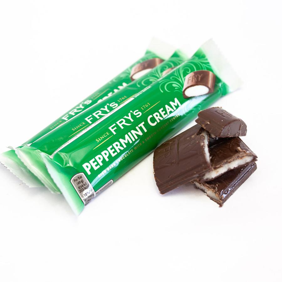 Fry's Peppermint Cream 3 Pack 147g ฟรายส์ ครีมเปปเปอร์มินต์ 3 แพ็ค 147กรัม