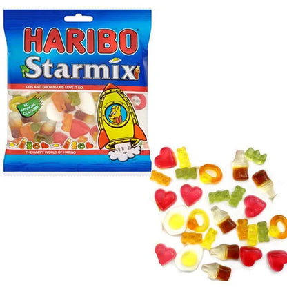 Haribo Starmix With Fruit Juice Jelly 140g