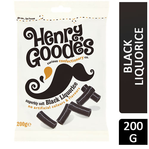 Henry Goodes Soft Eating Liquorice 200g เฮนรี่ กู๊ดส์ ชะเอมเทศ 200 กรัม