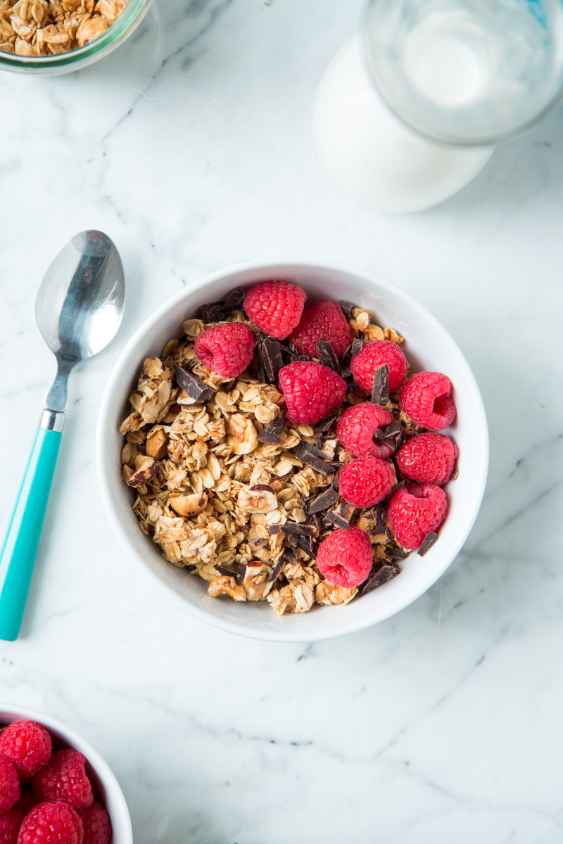 [BestBefore-08Aug2025] Kellogg's Crunchy Nut Granola Hazelnut & Chocolate 380G