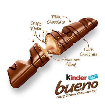 Kinder Bueno 3 Pack 129g คินเดอร์ บูเอโน 3แพ็ค 129กรัม