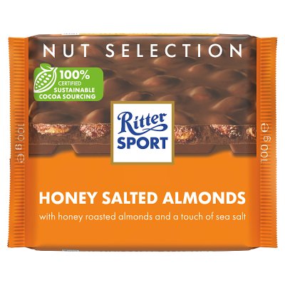 Ritter Sport Honey Salted Almonds 100g