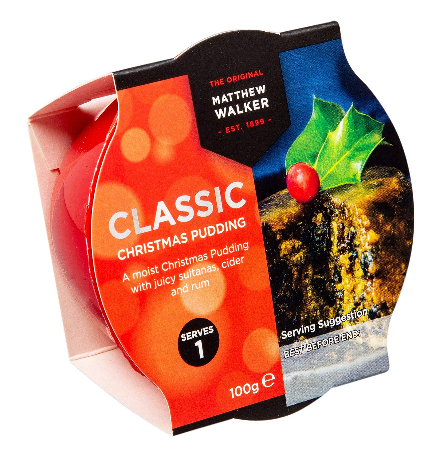 Matthew Walker Classic Christmas Pudding 100g